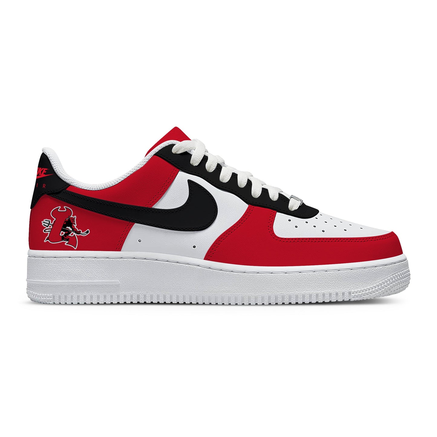 New Jersey Hockey V.1 Custom Air-Style Sneakers
