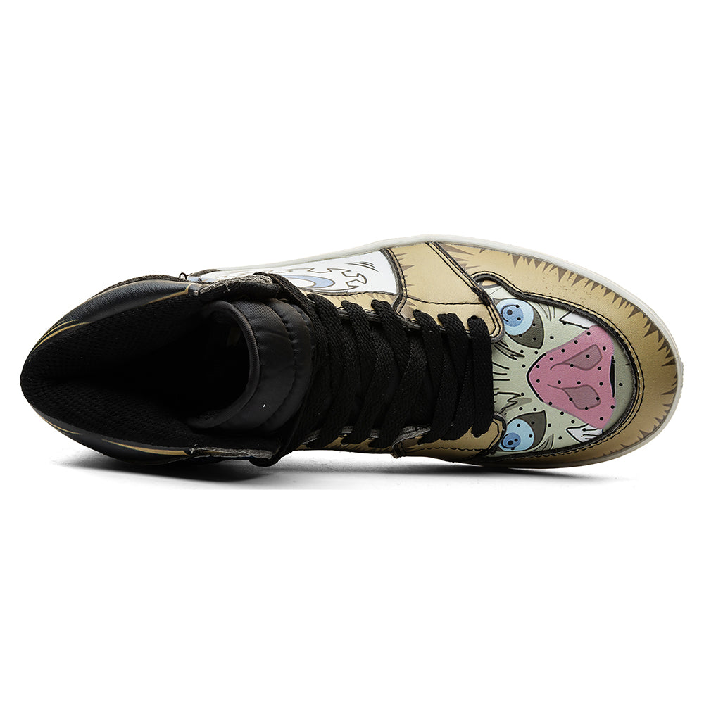 Inosuke Hashibira V.3 Custom High-Top Sneakers