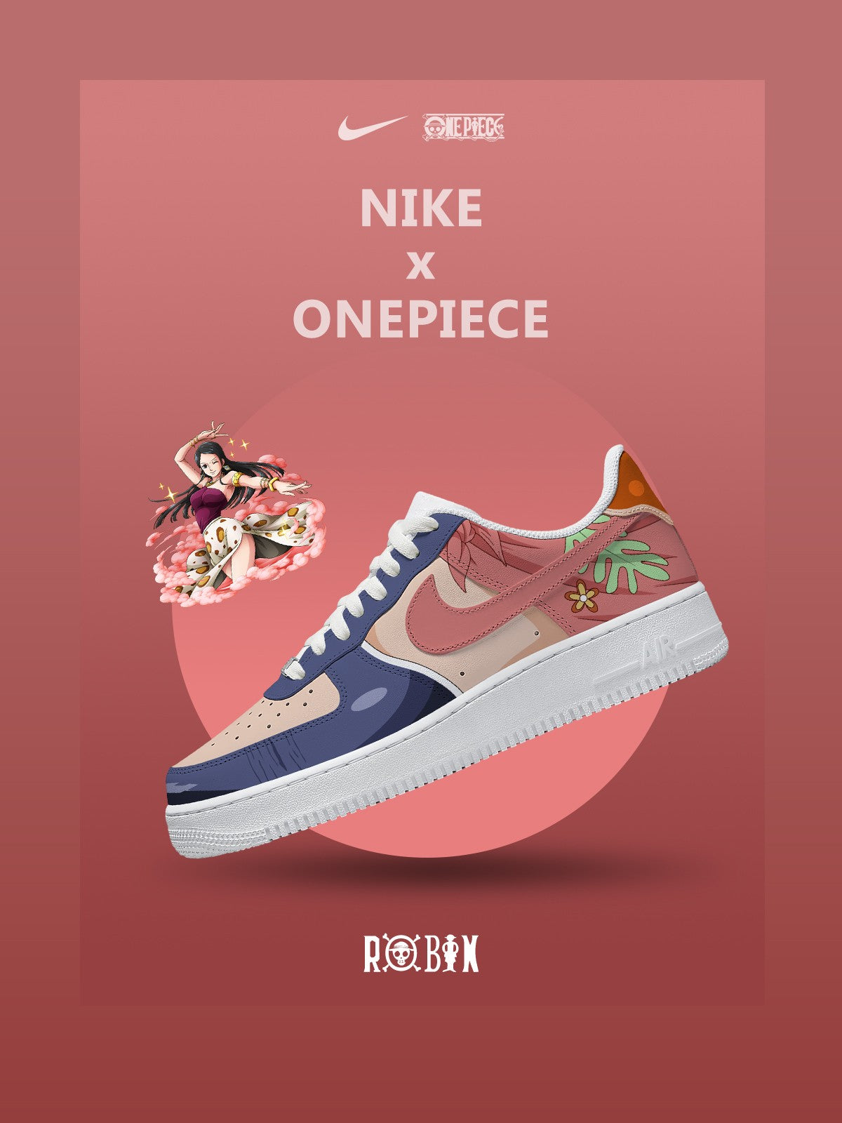 Nico Robin V.3 Custom Sneakers