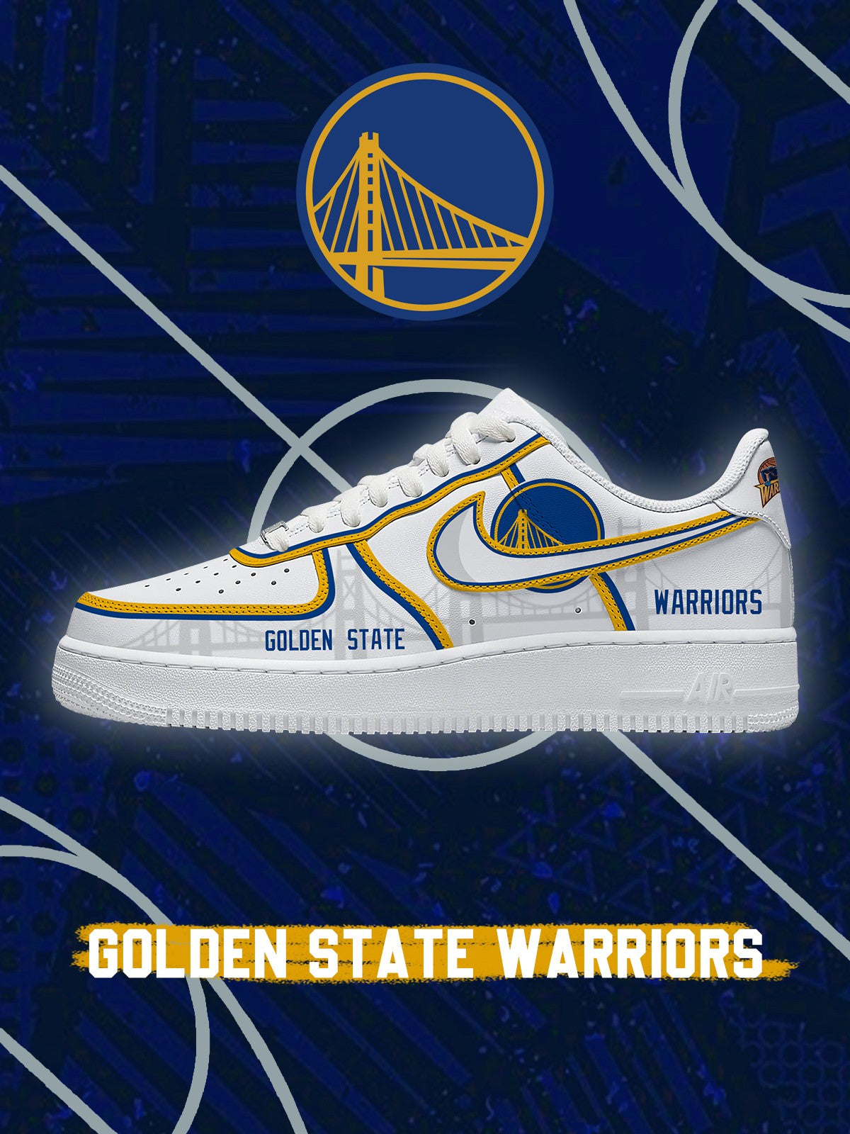 Golden State Basketball V.4 Custom Air-Style Sneak