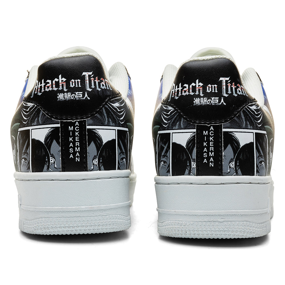 Mikasa Ackerman V.2 Custom Sneakers