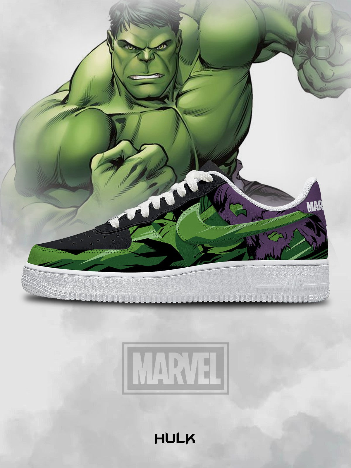 Hulk V.1 Custom Air-Style Sneakers