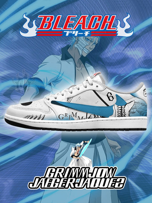 Grimmjow Jaegerjaquez V.1 Custom TS Low Sneakers