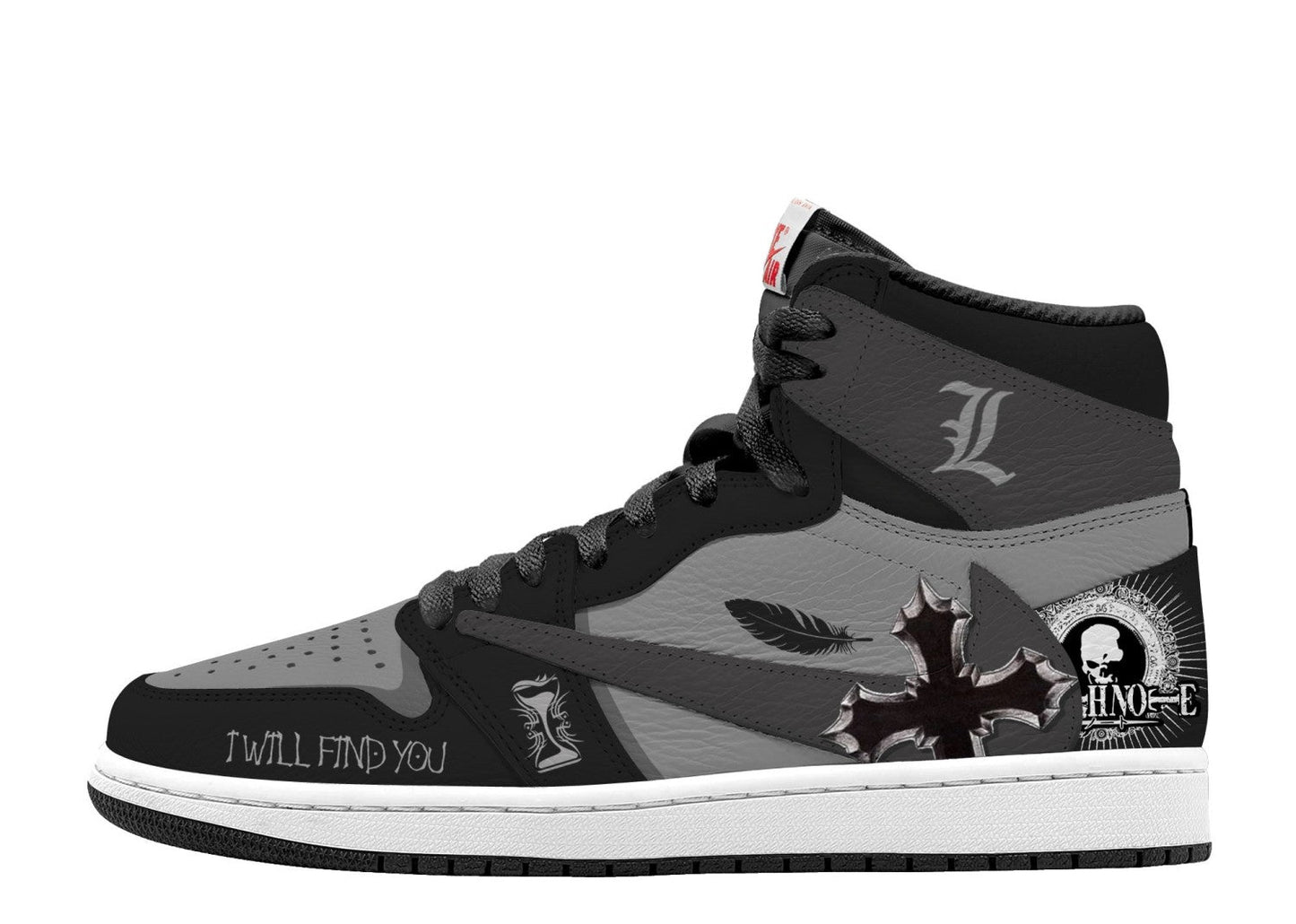 L Lawliet V.2 Custom TS High Sneakers