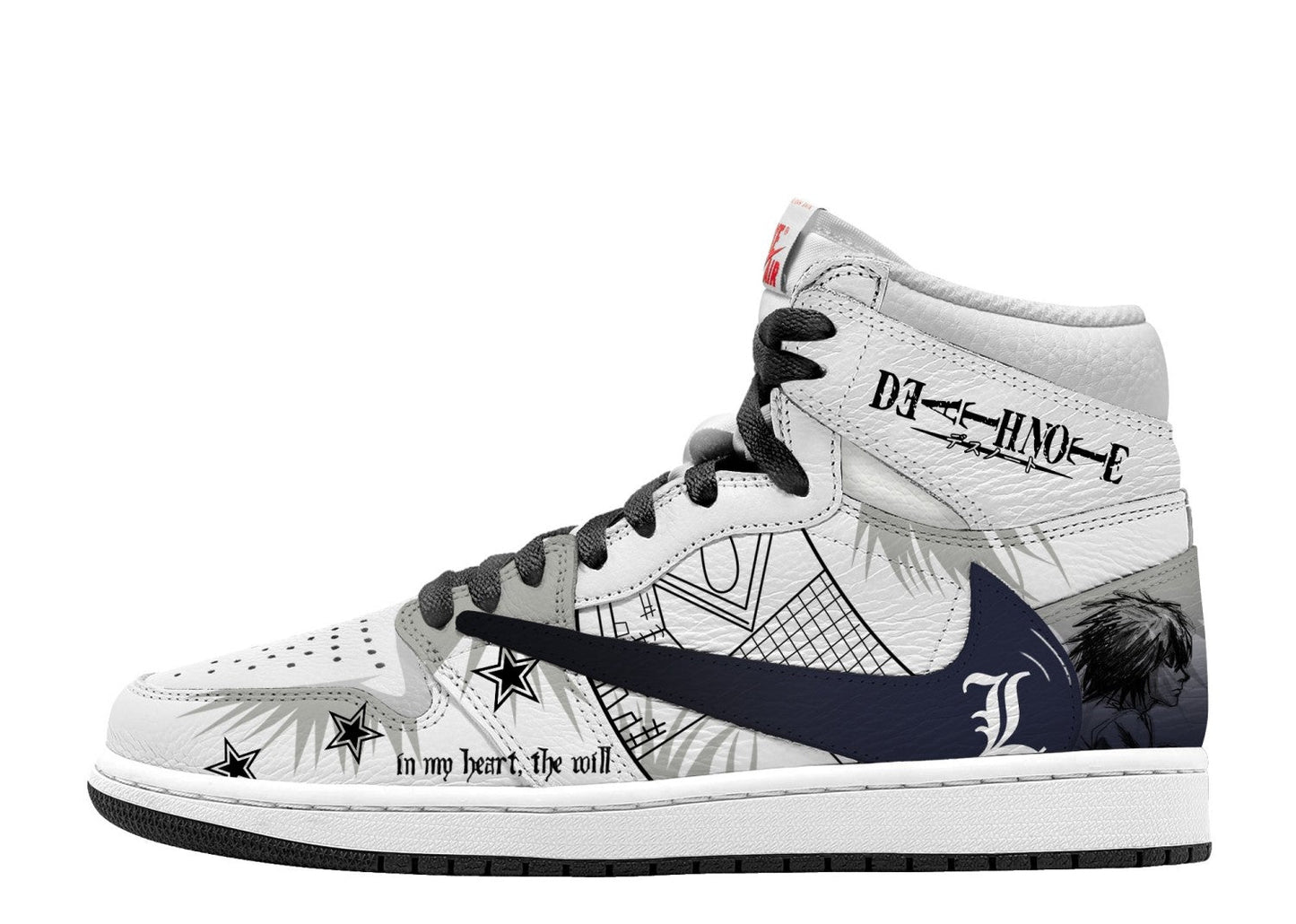 L Lawliet V.3 Custom TS High Sneakers
