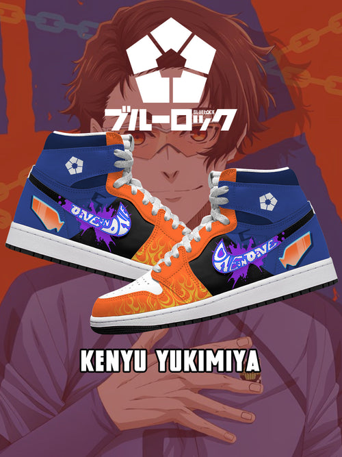 Kenyu Yukimiya V.6 Custom High-Top Sneakers