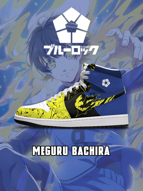 Meguru Bachira V.6 Custom High-Top Sneakers