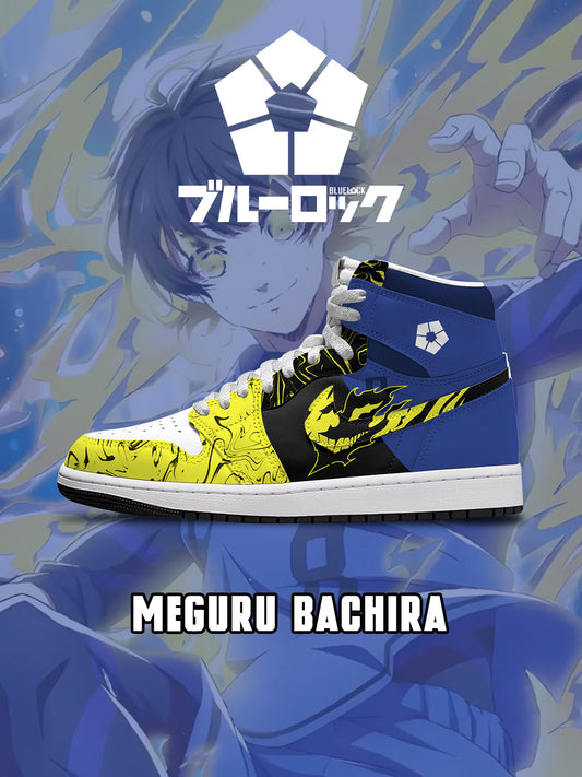 Meguru Bachira V.6 Custom High-Top Sneakers