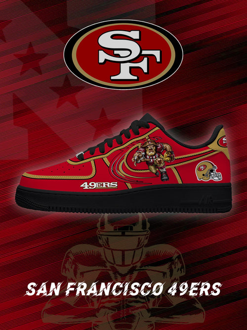 San Francisco Football V.2 Custom Air-Style Sneake