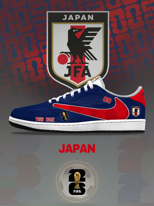 World Cup 2026 Japan V.1 Custom TS Low Sneakers
