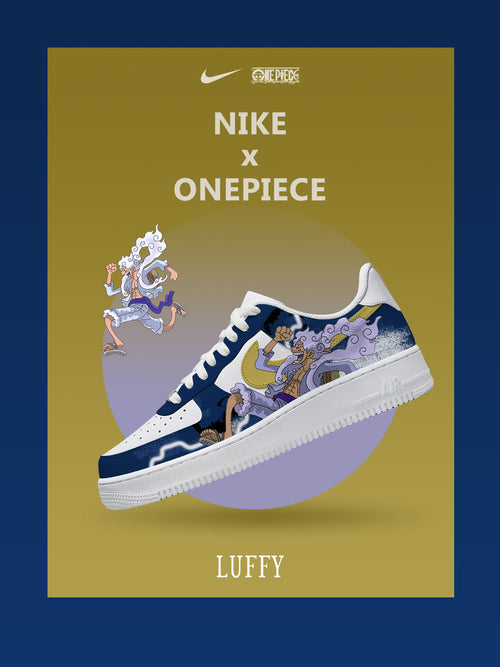 Monkey D. Luffy V.9 Custom Sneakers