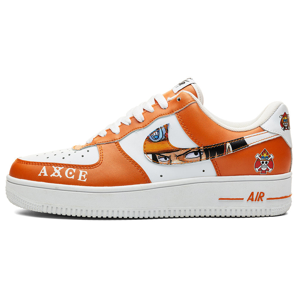 Portgas D Ace V.1 Custom Sneakers