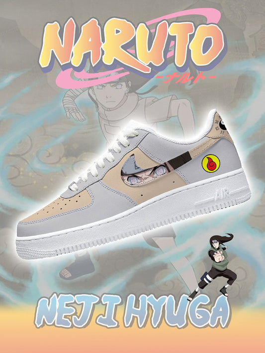 Neji Hyuga No.1 Custom Sneakers