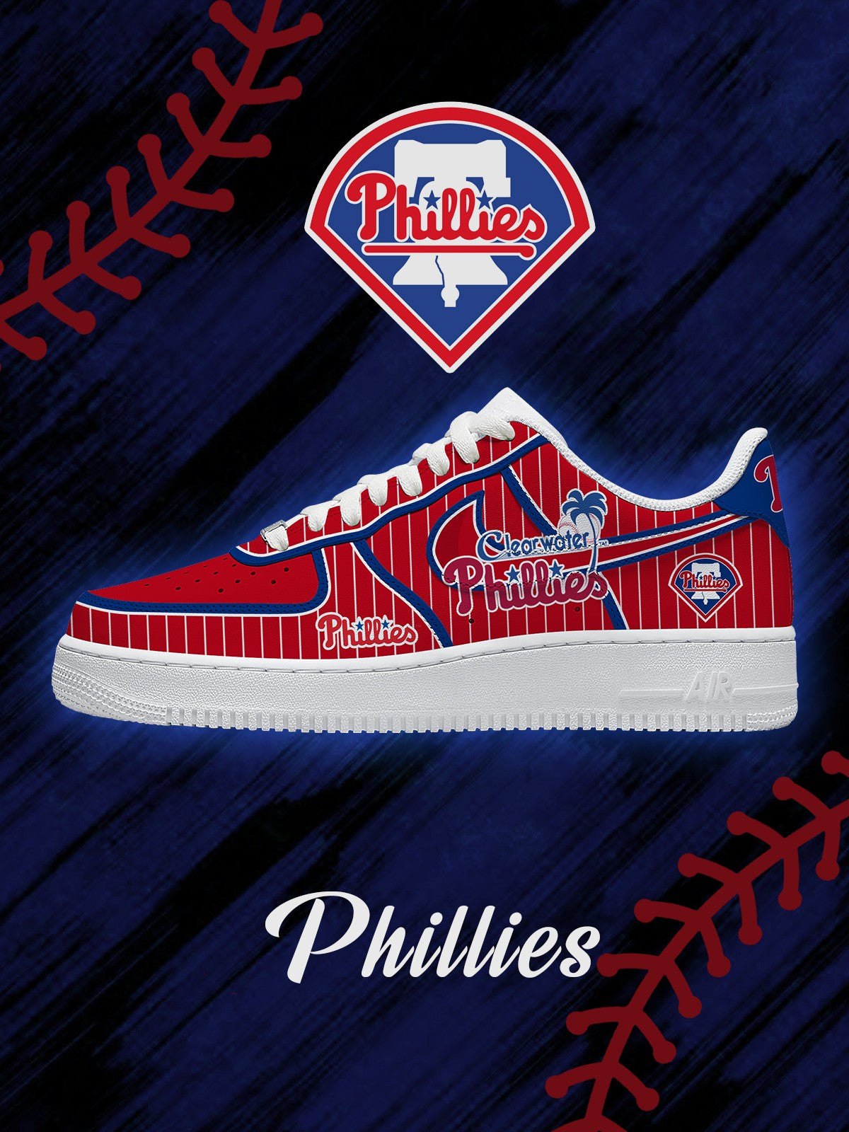 Philadelphia Baseball V.2 Custom Air-Style Sneaker