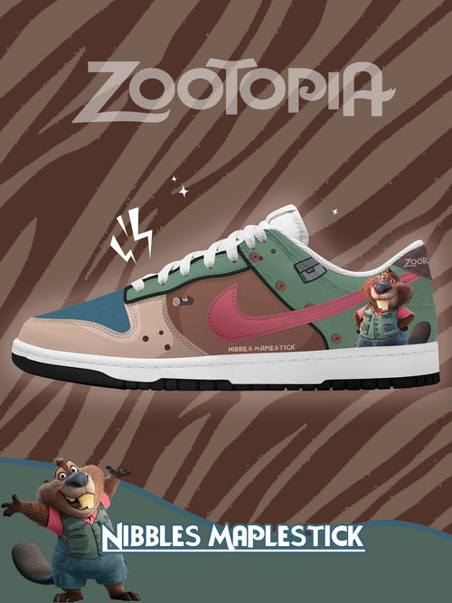 Nibbles Maplestick V.1 Custom SB-Style Sneakers