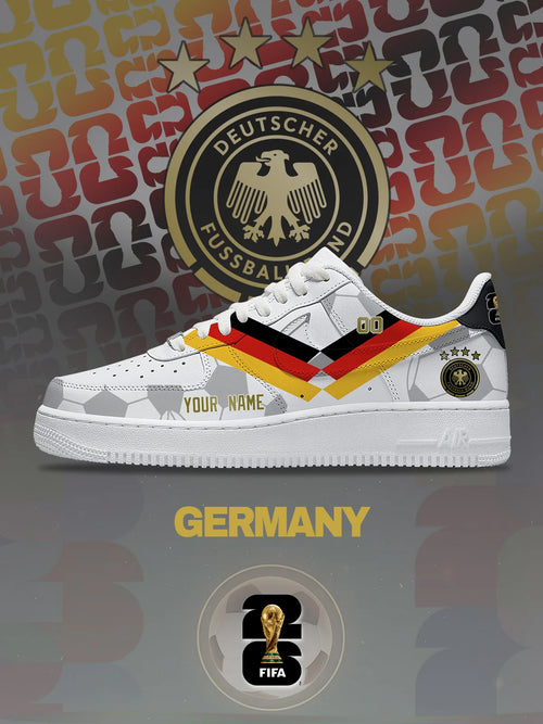 World Cup 2026 Germany V.1 Custom Air-Style Sneakers