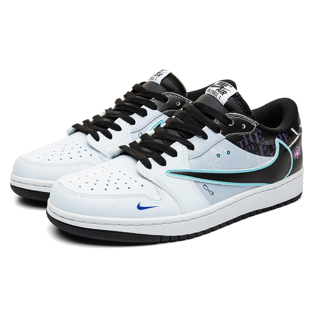 Satoru Gojo V.2 Custom Court-Low Sneakers