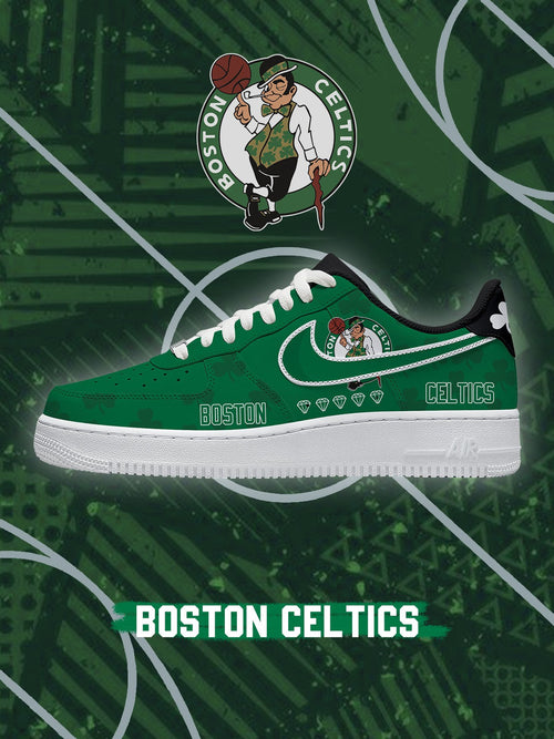 Boston Basketball V.4 Custom Air-Style Sneakers