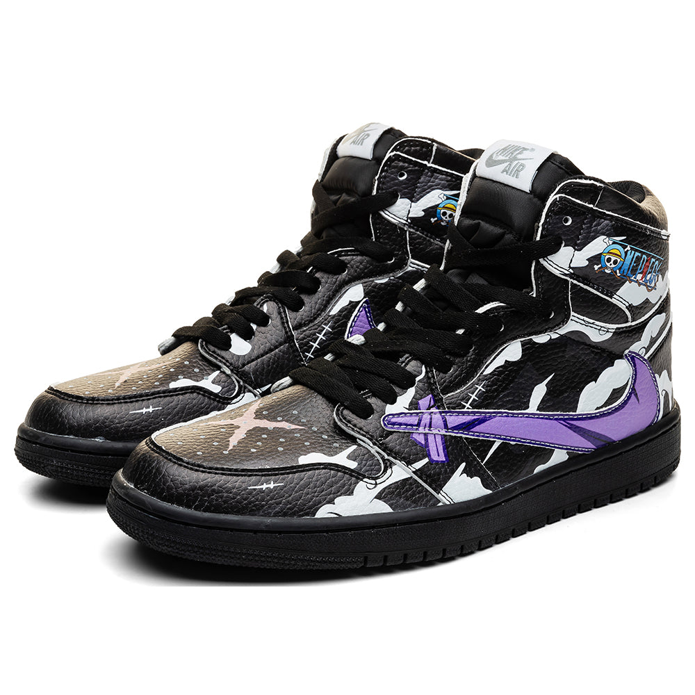 Monkey D. Luffy V.8 Custom High-Top Sneakers