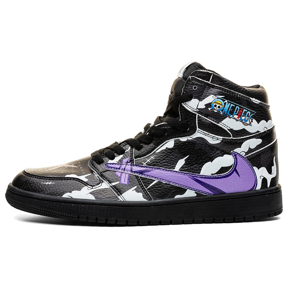 Monkey D. Luffy V.8 Custom High-Top Sneakers