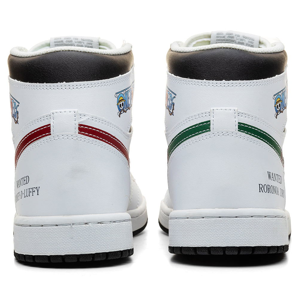 Luffy and Zoro V.1 Custom TS High Sneakers