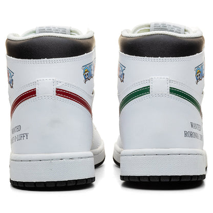 Luffy and Zoro V.1 Custom TS High Sneakers