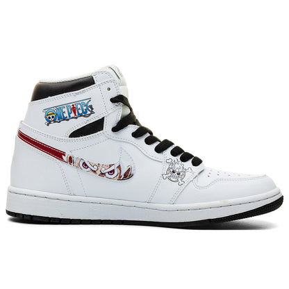 Luffy and Zoro V.1 Custom TS High Sneakers
