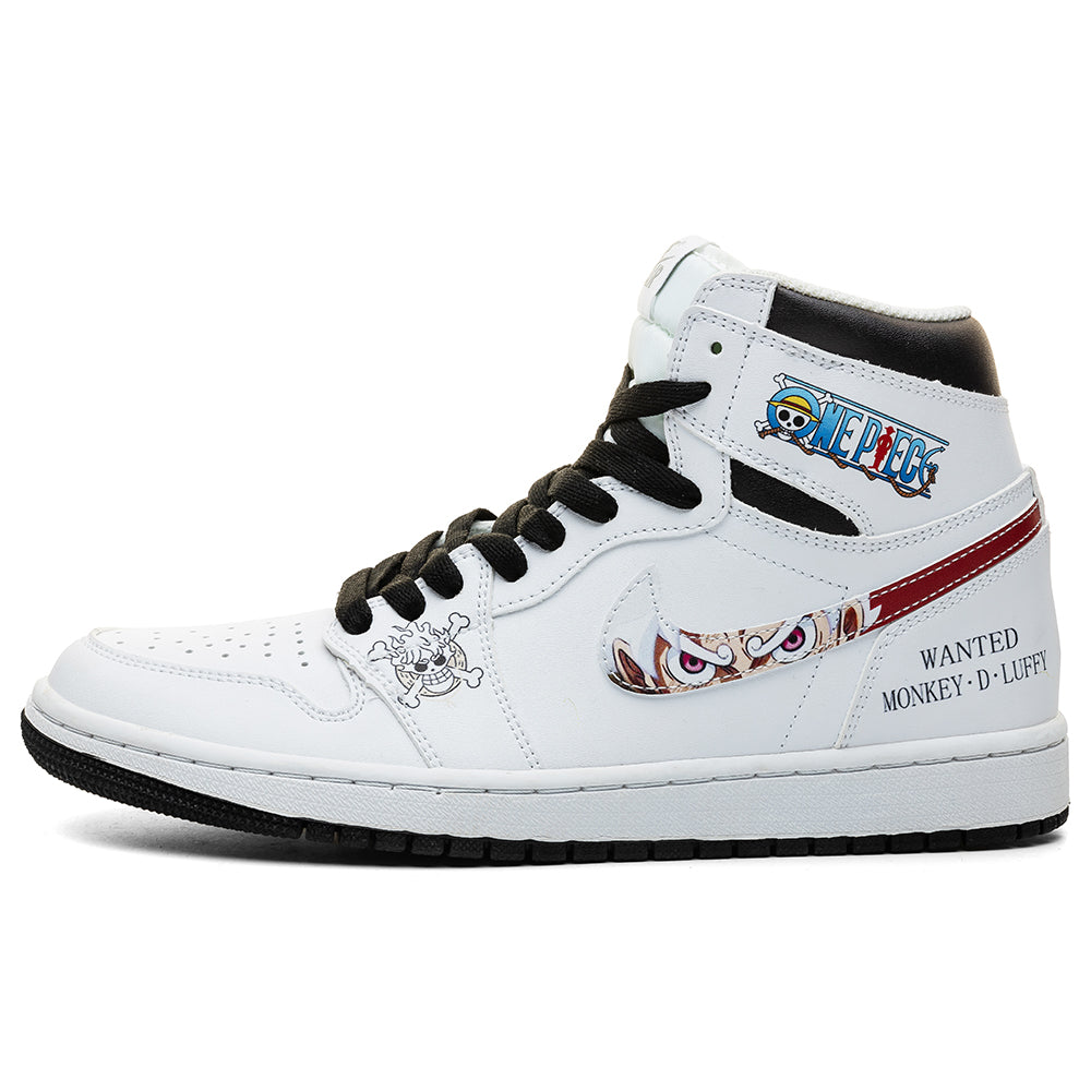 Luffy and Zoro V.1 Custom TS High Sneakers
