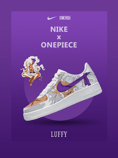 Monkey D. Luffy V.5 Custom Sneakers