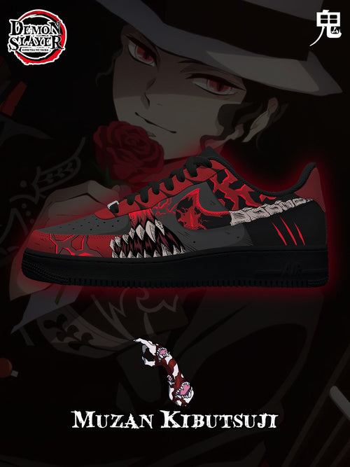 Muzan Kibutsuji Custom Sneakers