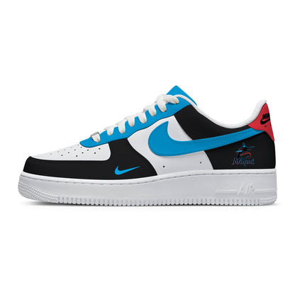 Miami Baseball Custom Air-Style Sneakers