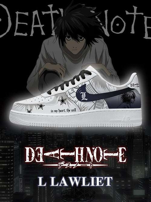 L Lawliet V.3 Custom Sneakers