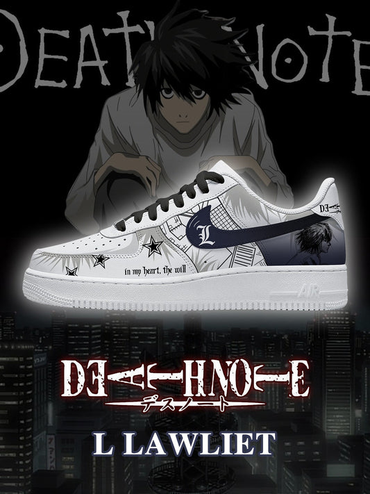 L Lawliet V.3 Custom Sneakers