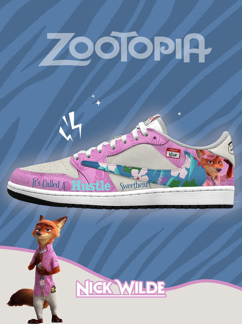 Nick Wilde V.1 Custom TS Low Sneakers