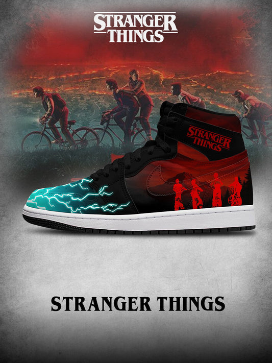 The Upside Down V.1 Custom High-Top Sneakers