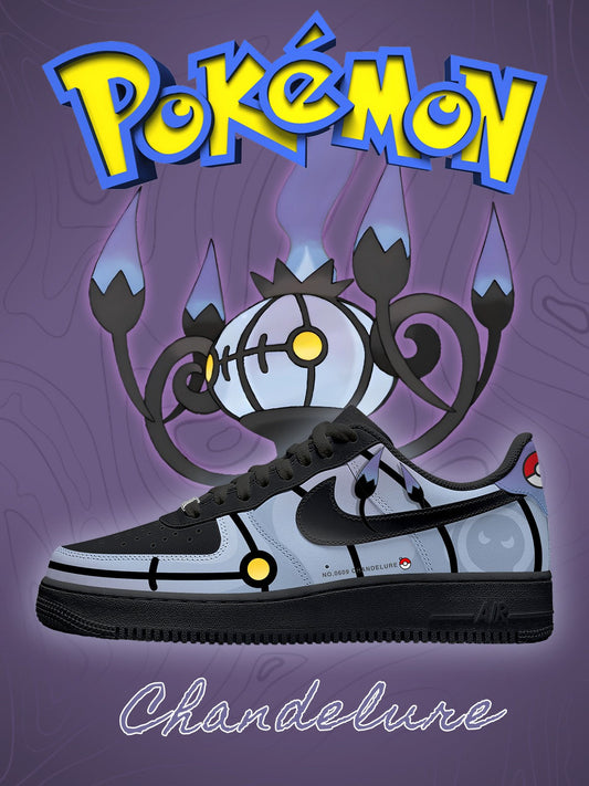 Chandelure V.1 Custom Air-Style Sneakers