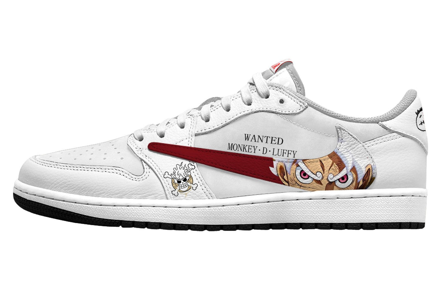 Luffy and Zoro V.1 Custom TS Low Sneakers