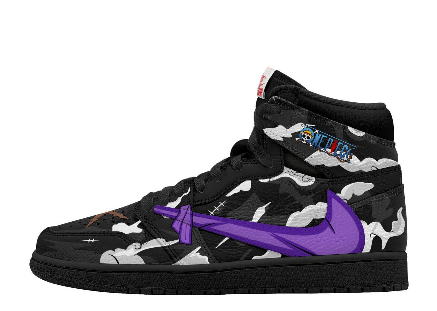 Monkey D. Luffy V.8 Custom TS High Sneakers