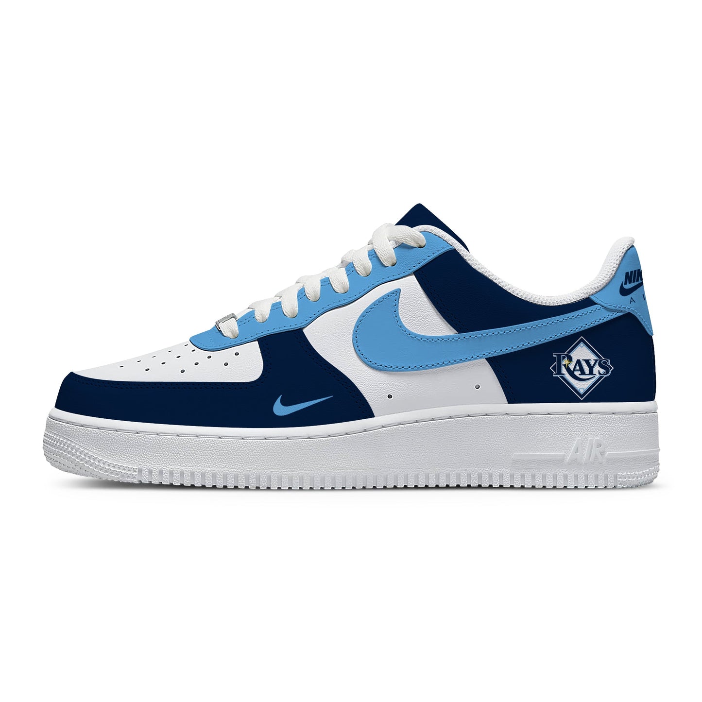 Tampa Bay Baseball Custom Air-Style Sneakers