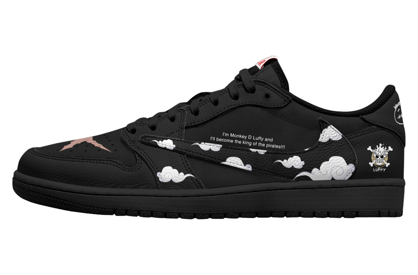 Luffy Gear 5 Nika V.10 Custom TS Low Sneakers