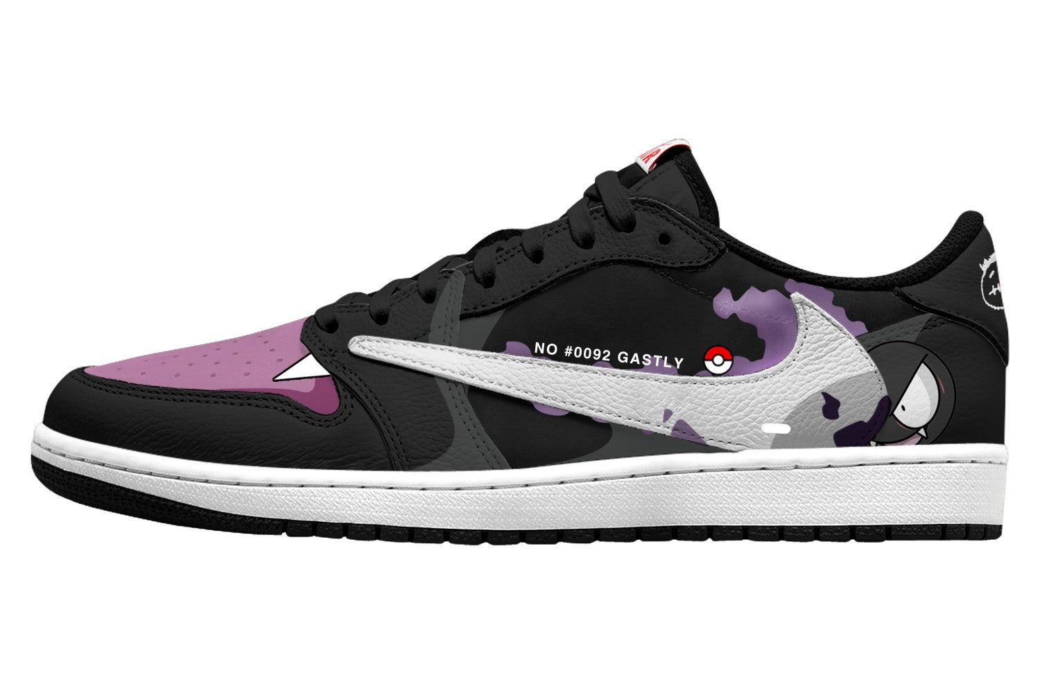 Gastly V.1 Custom TS Low Sneakers