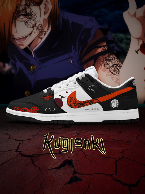 Nobara Kugisaki V.1 Custom Court-Low Sneakers