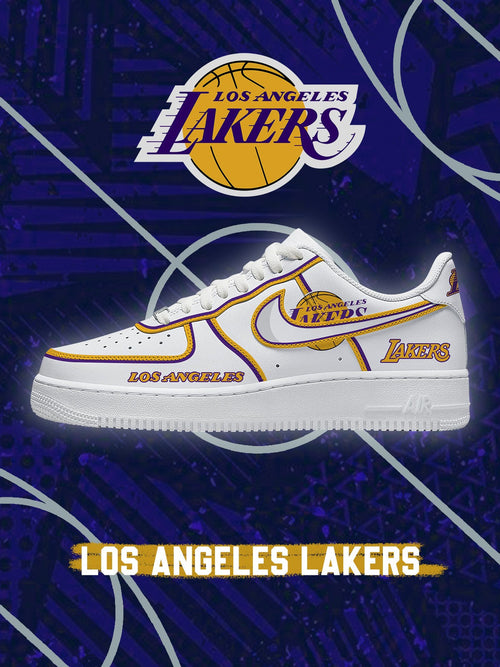 Los Angeles Basketball V.4 Custom Air-Style Sneake