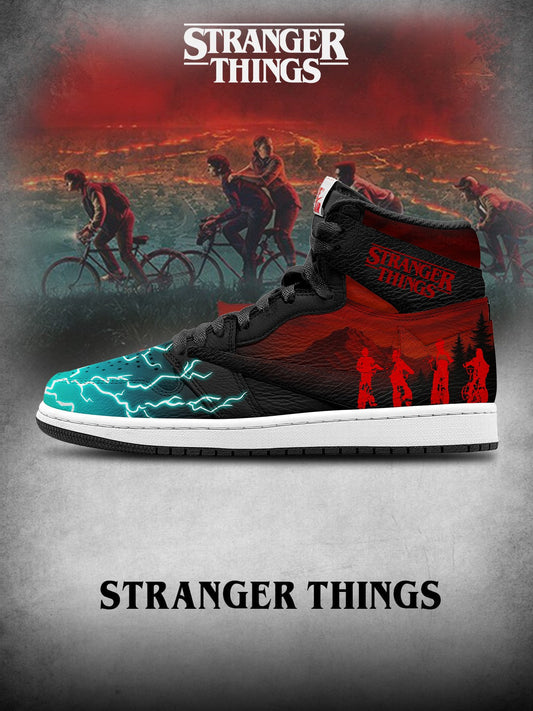 The Upside Down V.1 Custom TS High Sneakers