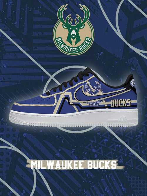 Milwaukee Basketball V.2 Custom Air-Style Sneakers