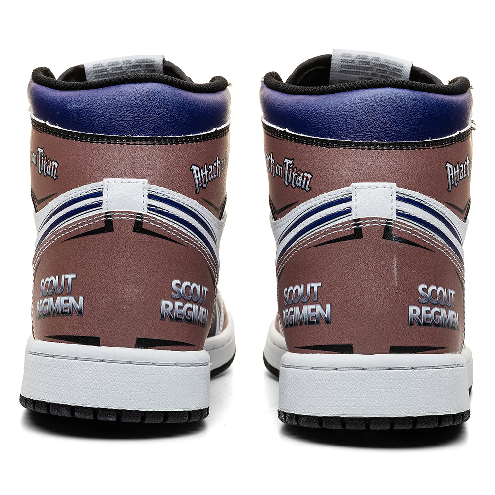 Scout Regiment V.2 Custom High-Top Sneakers