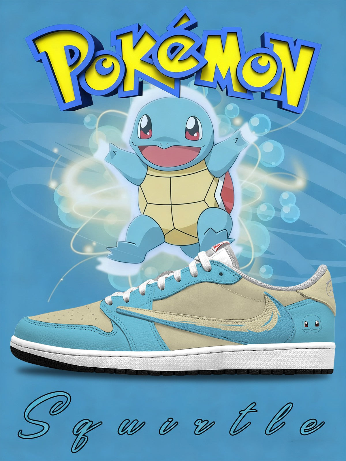 Squirtle V.1 Custom TS Low Sneakers