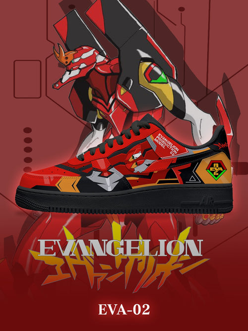 Eva-02 V.1 Custom Sneakers