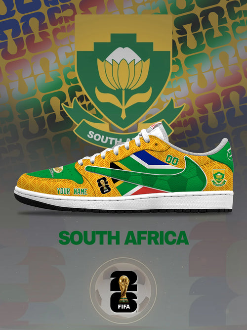 World Cup 2026 South Africa V.1 Custom TS Low Sneakers