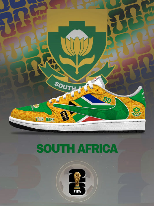 World Cup 2026 South Africa V.1 Custom TS Low Sneakers